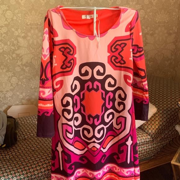 Aryeh bell sleeve dress. Never worn. Aryeh half tag attached - Picture 1 of 4